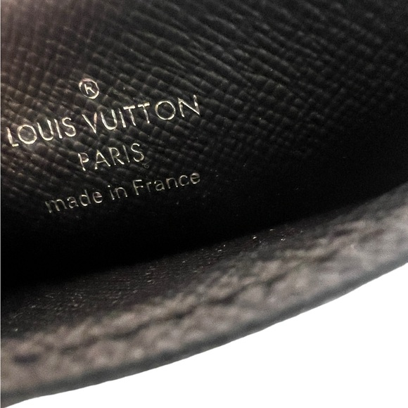 Louis Vuitton Monogram Eclipse Porte-Cartes Double Card Holder Wallet - Picture 8 of 8